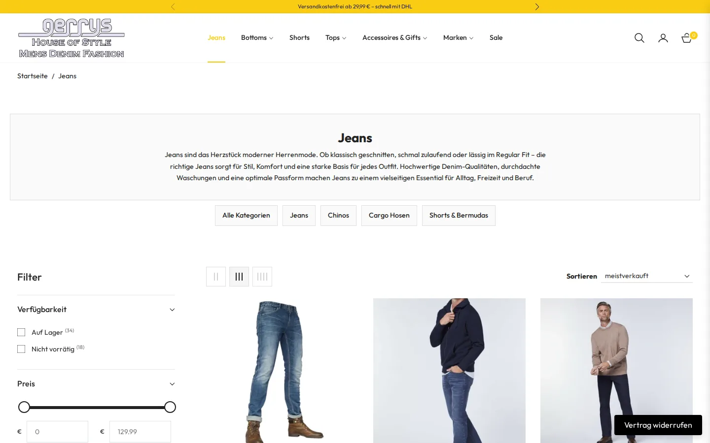 Kollektion Jeans