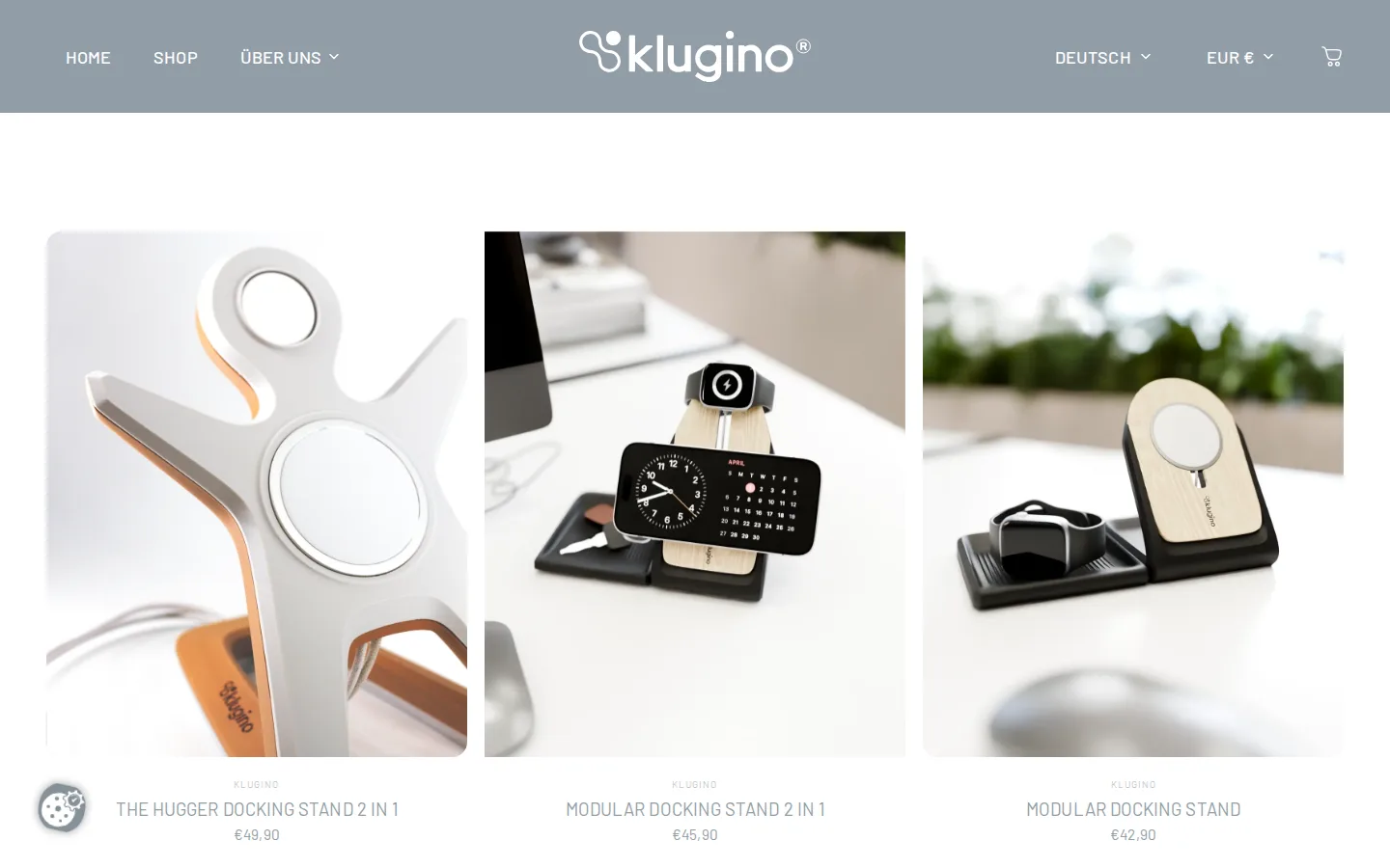 Produktübersicht von klugino